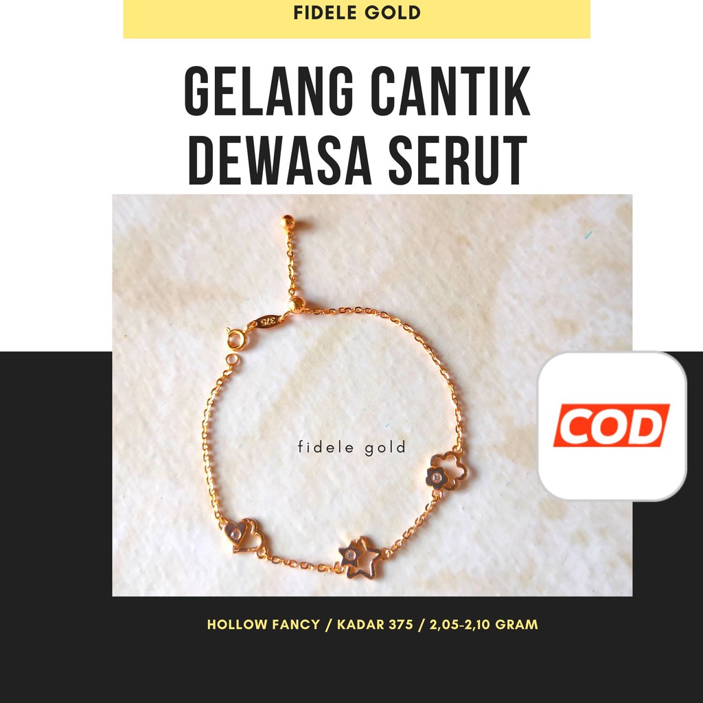 Detail Gambar Gelang Emas Rantai Nomer 52