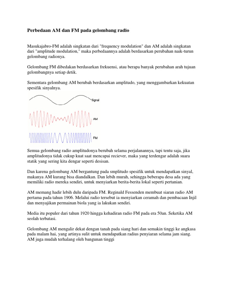 Detail Gambar Gelombang Am Dan Fm Nomer 8