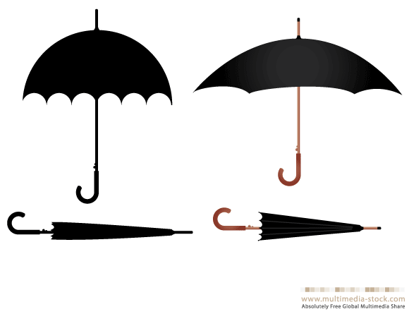 Detail Umbrella Vector Nomer 12