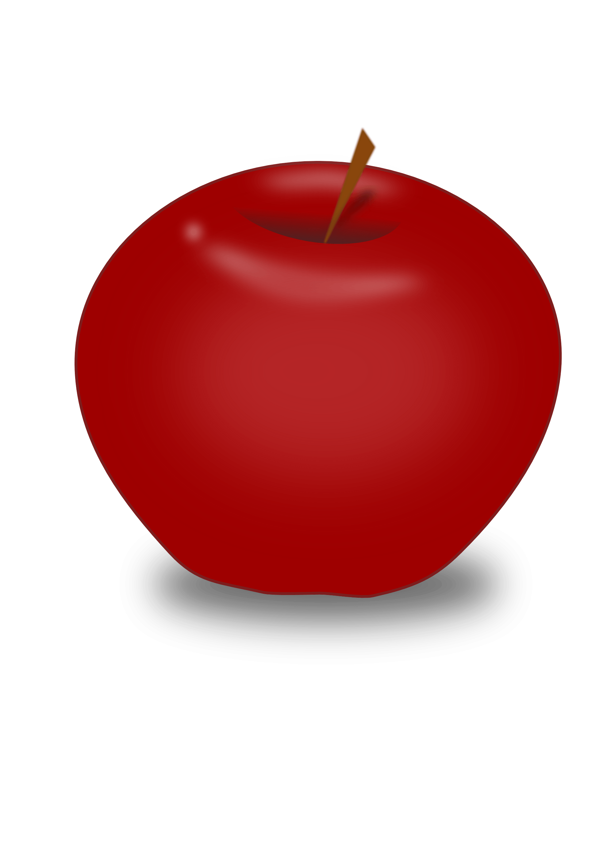 Detail Apfel Skizze Nomer 14