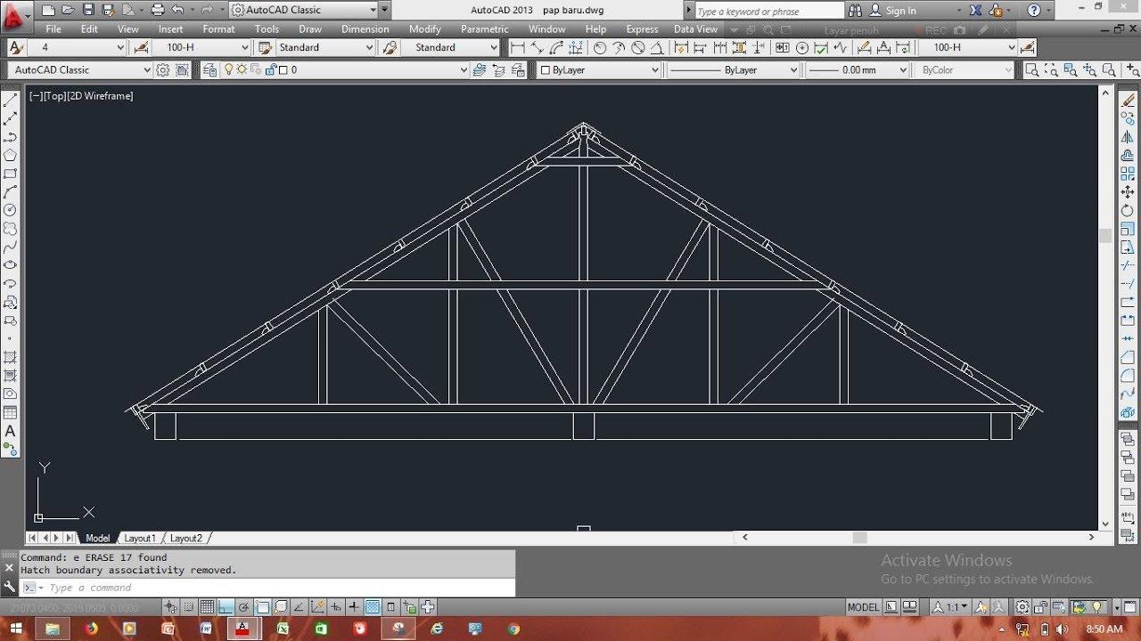 Detail Gambar Genteng Cad Nomer 13