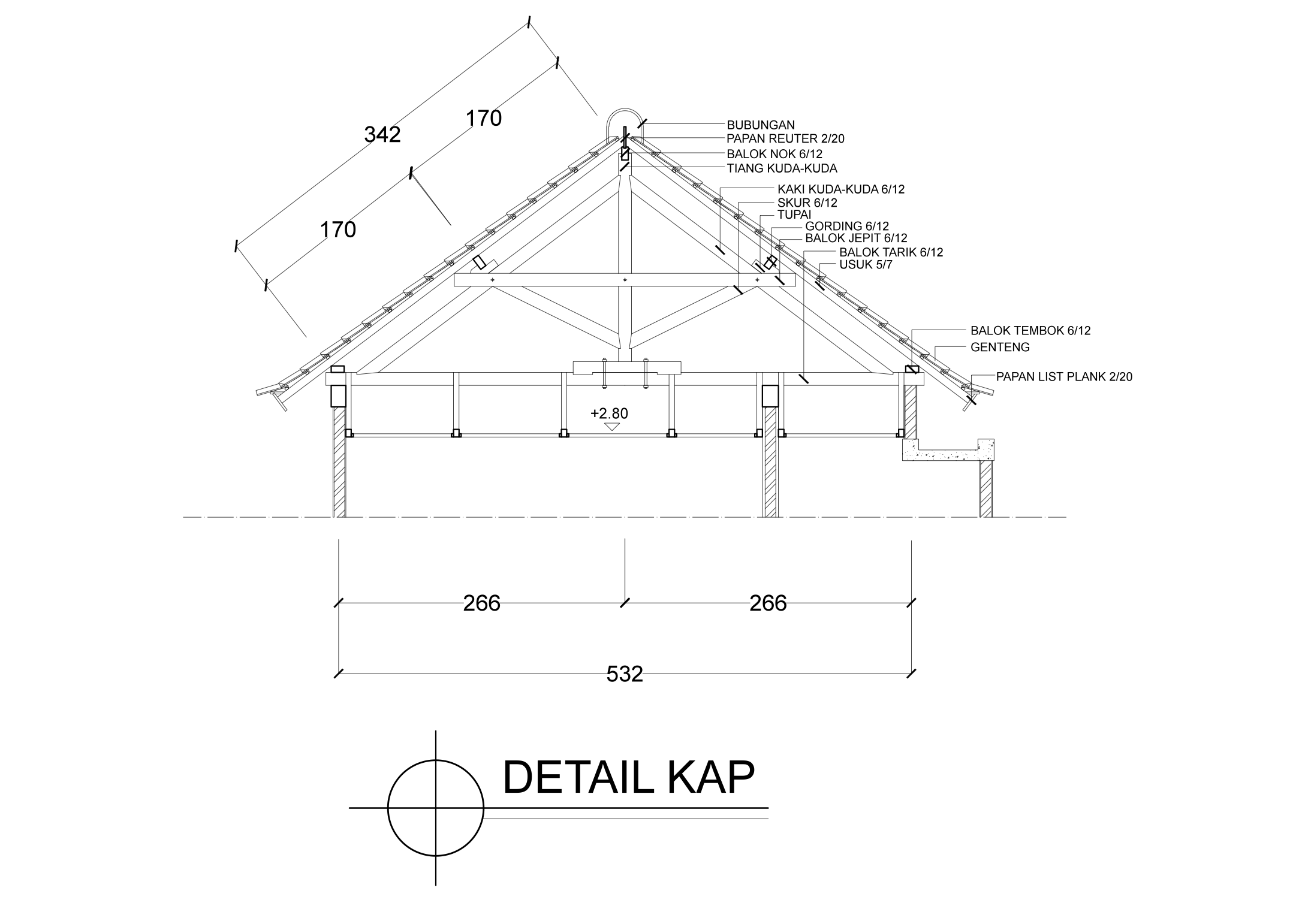 Detail Gambar Genteng Cad Nomer 17