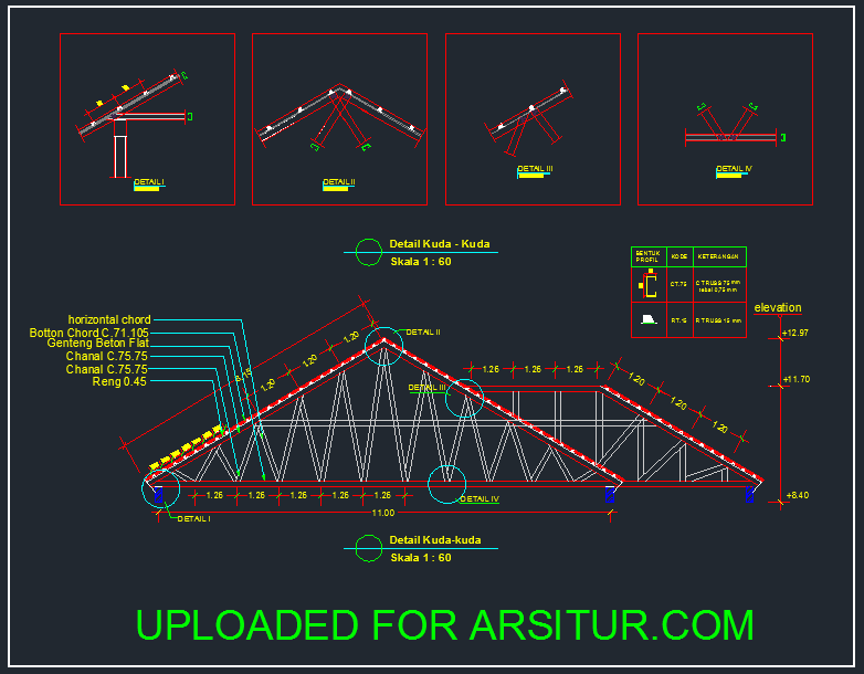 Detail Gambar Genteng Cad Nomer 31