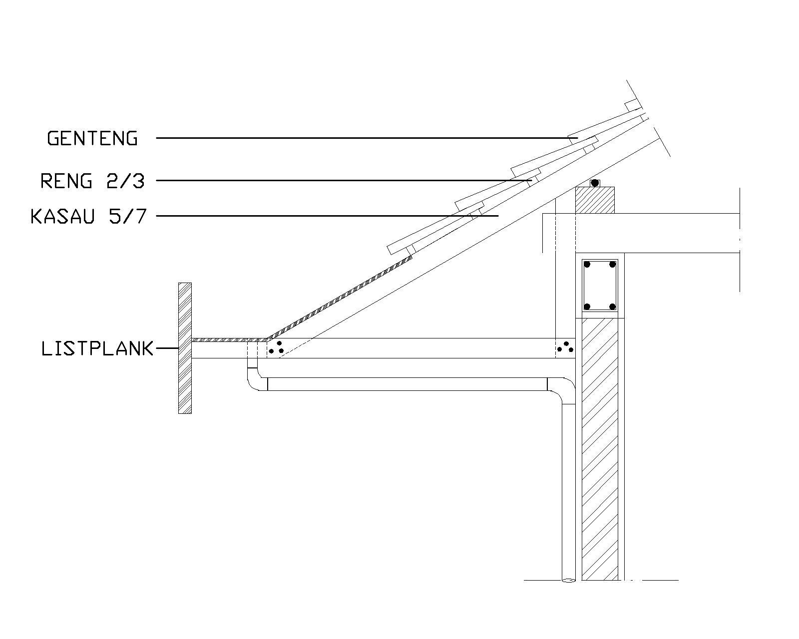 Detail Gambar Genteng Cad Nomer 43
