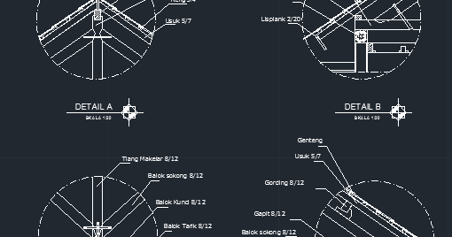 Detail Gambar Genteng Cad Nomer 44