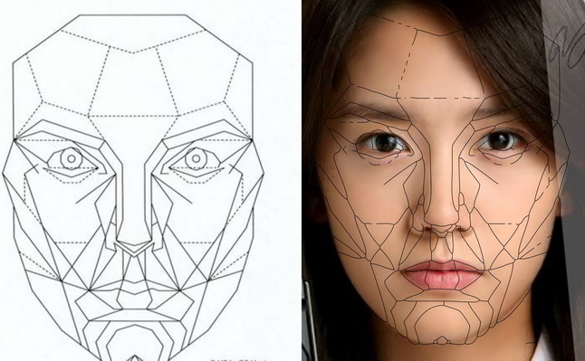 Detail Gambar Geometris Wajah Nomer 21