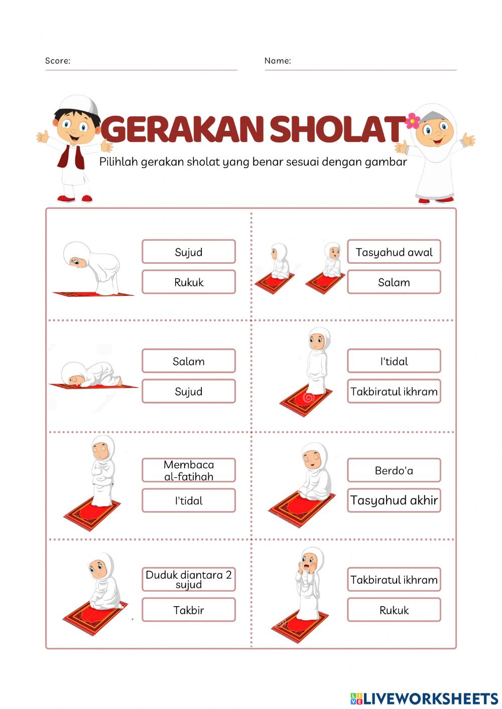 Detail Gambar Gerakan Iktidal Nomer 19