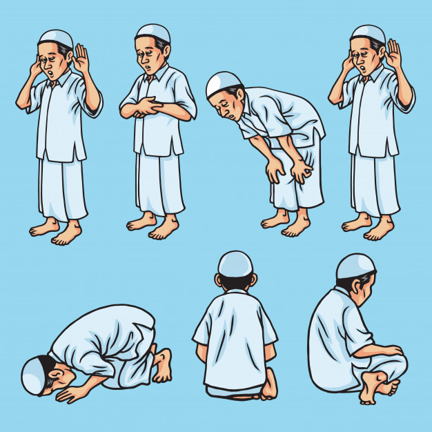 Detail Gambar Gerakan Sholat Nomer 6