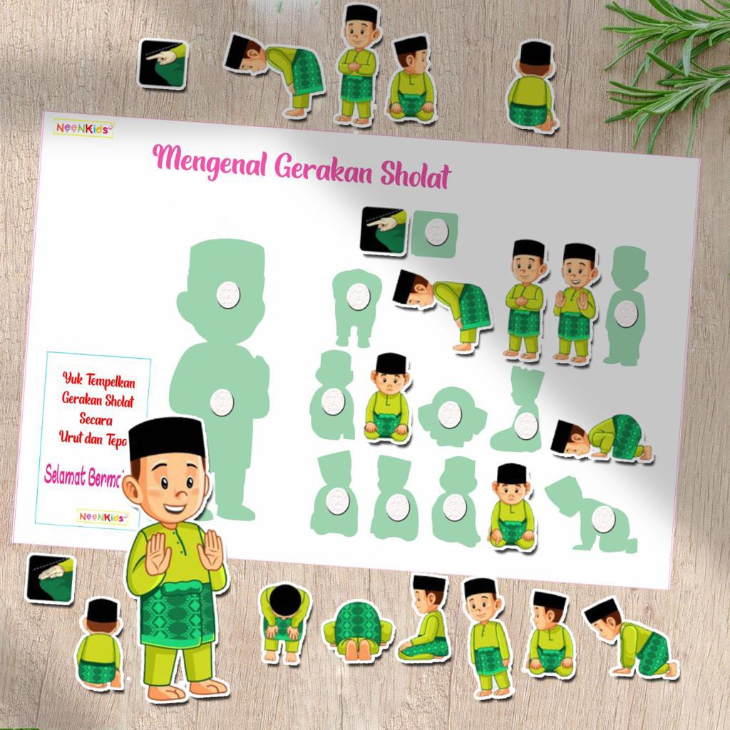 Detail Gambar Gerakan Sholat Anak Nomer 24