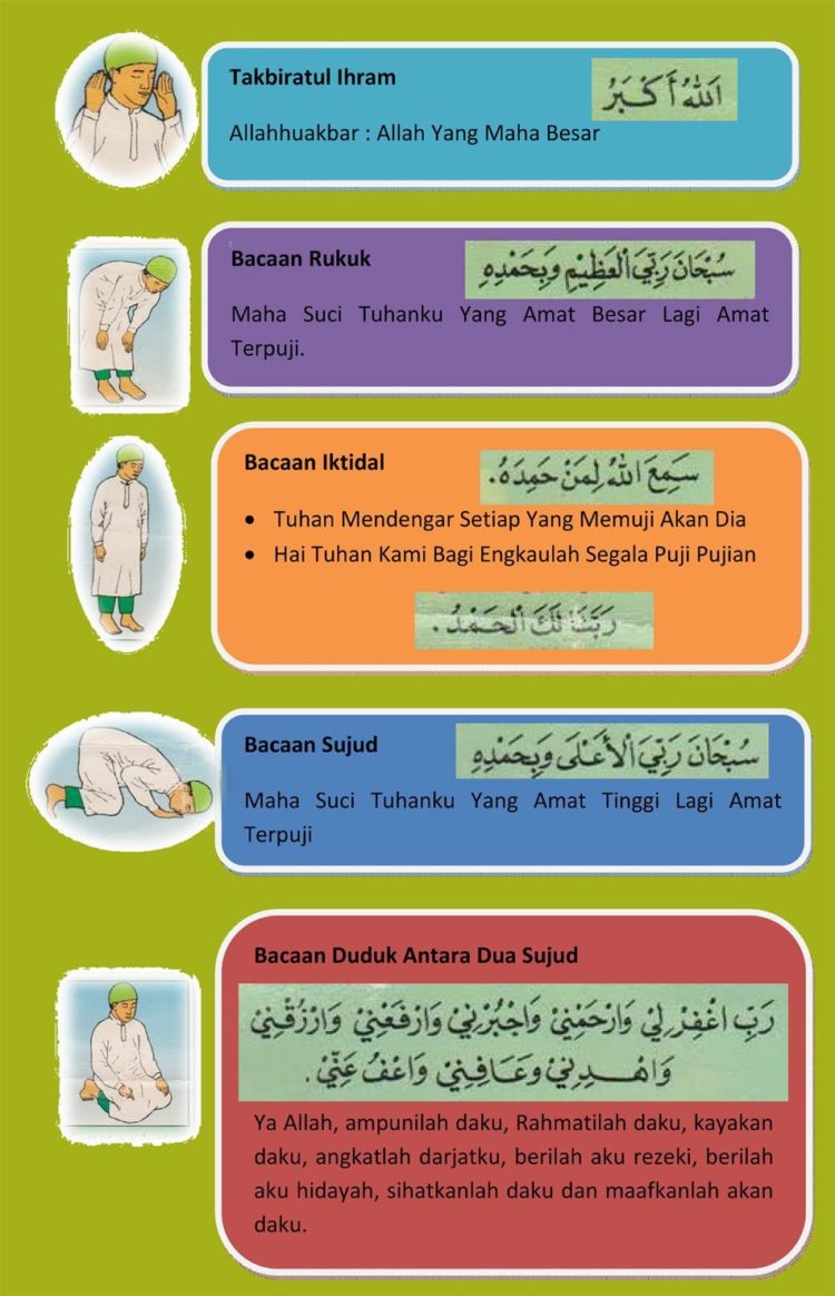 Detail Gambar Gerakan Sholat Dan Bacaannya Koleksi Nomer 18