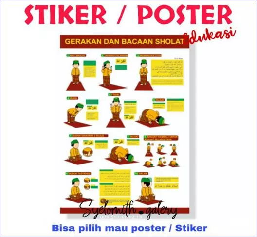 Detail Gambar Gerakan Sholat Dan Bacaannya Nomer 6