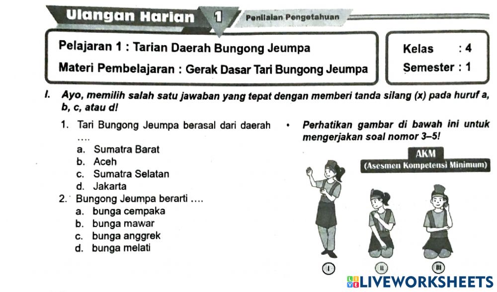 Detail Gambar Gerakan Tari Bunga Melati Nomer 45