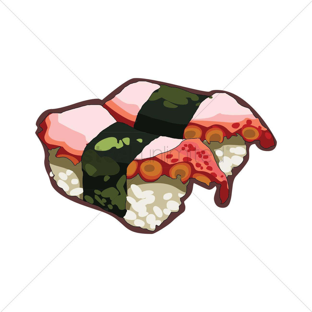 Tintenfisch Sushi - KibrisPDR