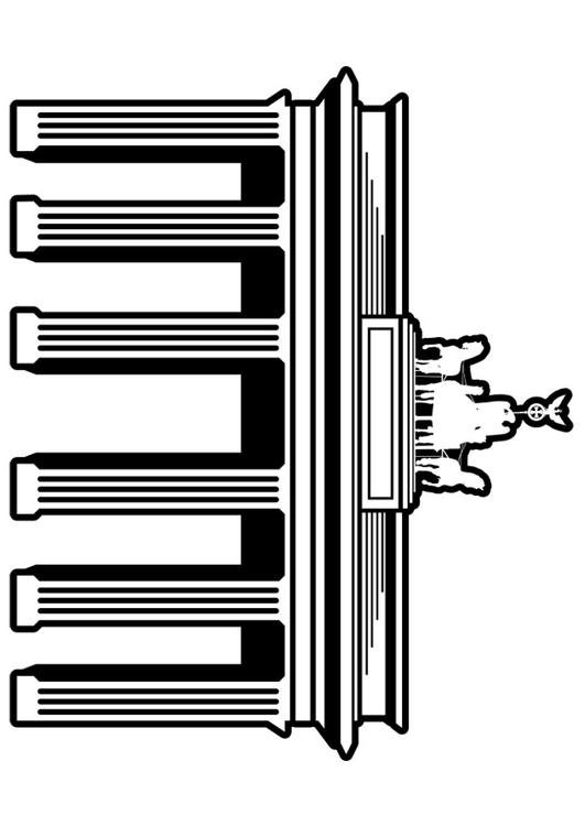 Detail Tor Ausmalbild Nomer 8