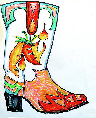 Detail Aquarell Boot Nomer 2