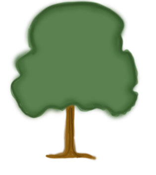 Baum Flache Krone 23+ Koleksi Gambar