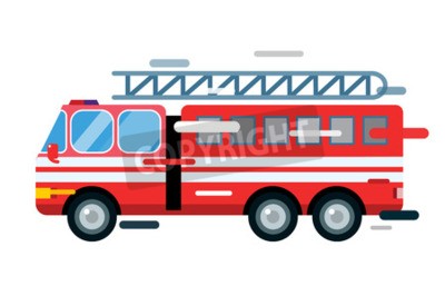 Detail Feuerwehrauto Cartoon Nomer 14