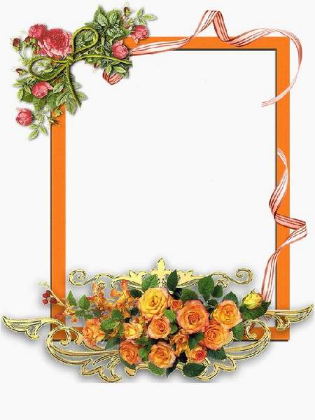 Detail Floral Frame Psd Nomer 7