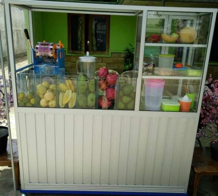 Gambar Gerobak Sop Buah - KibrisPDR