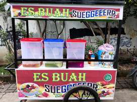 Detail Gambar Gerobak Sop Buah Nomer 29