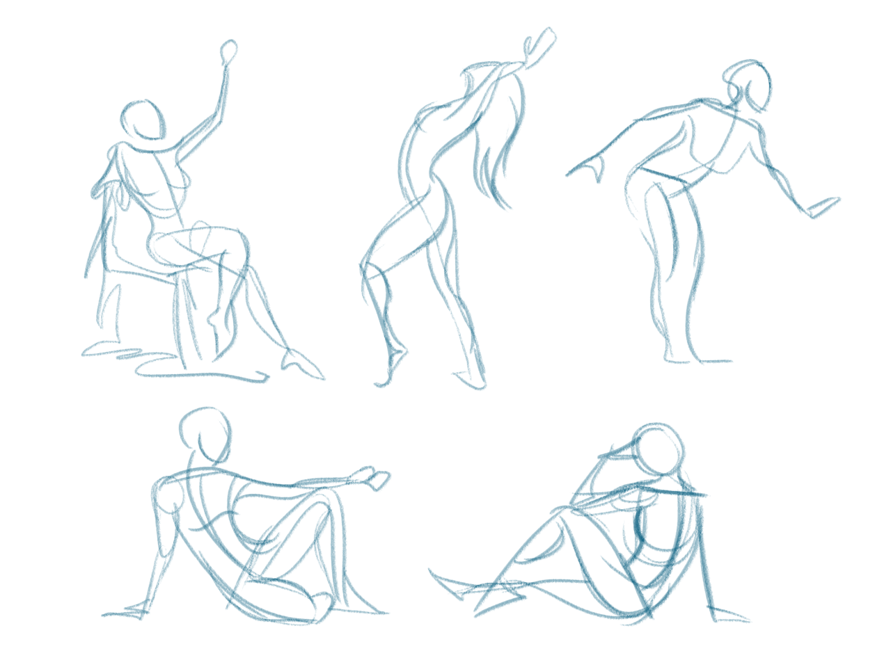 Detail Gambar Gesture Gesture Drawing Nomer 17