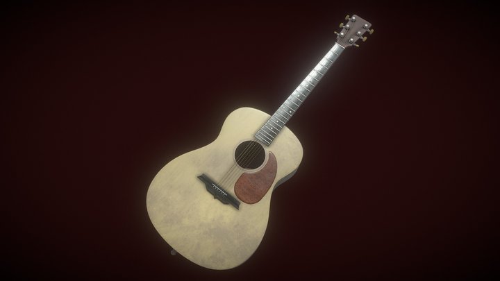 Detail Gambar Gitar 3d Nomer 14