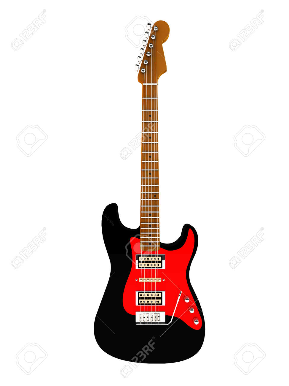 Detail Gambar Gitar 3d Nomer 29