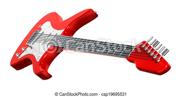 Detail Gambar Gitar 3d Nomer 45