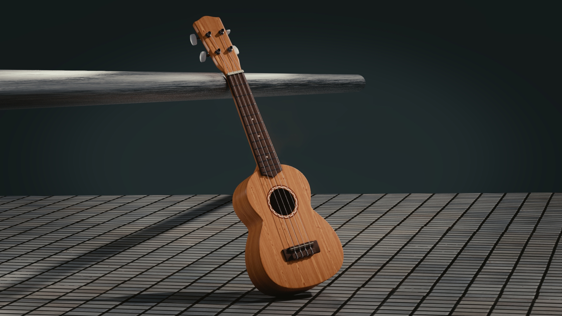 Detail Gambar Gitar 3d Nomer 46