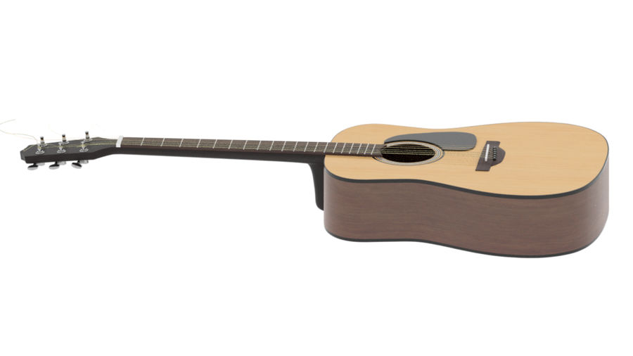 Detail Gambar Gitar Akustik 3d Nomer 40