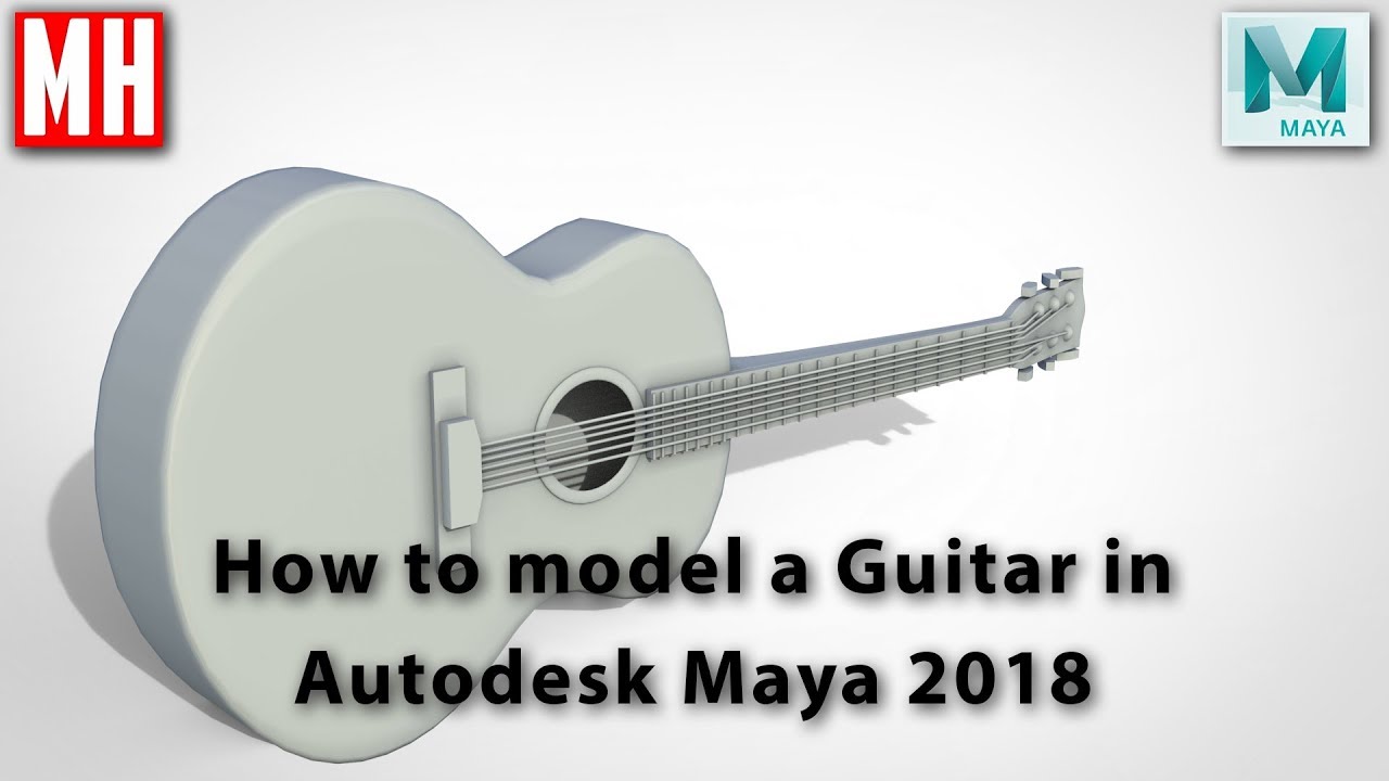 Detail Gambar Gitar Akustik 3d Nomer 45