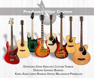 Detail Gambar Gitar Custom Indonesia Keren Nomer 27