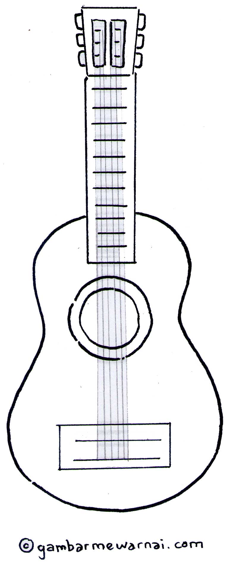 Detail Gambar Gitar Gambar Sketsa Gitar Nomer 10