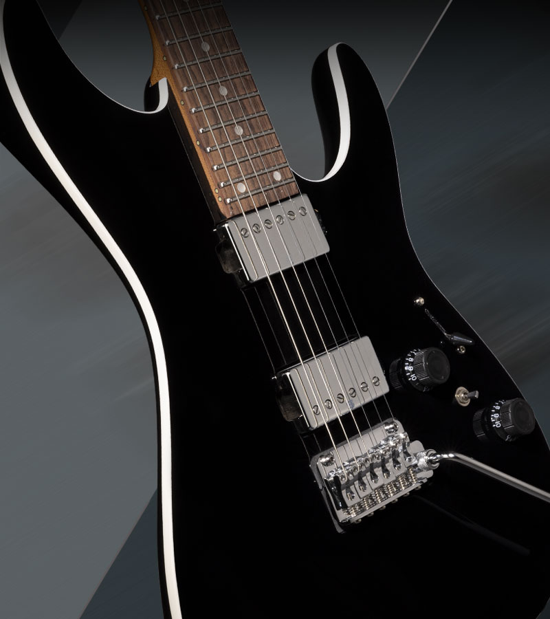 Detail Gambar Gitar Ibanez Black Nomer 40