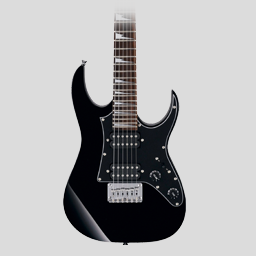 Detail Gambar Gitar Ibanez Black Nomer 7