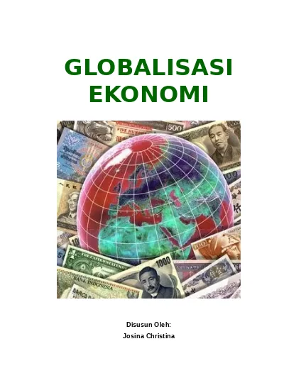 Detail Gambar Globalisasi Ekonomi Nomer 23