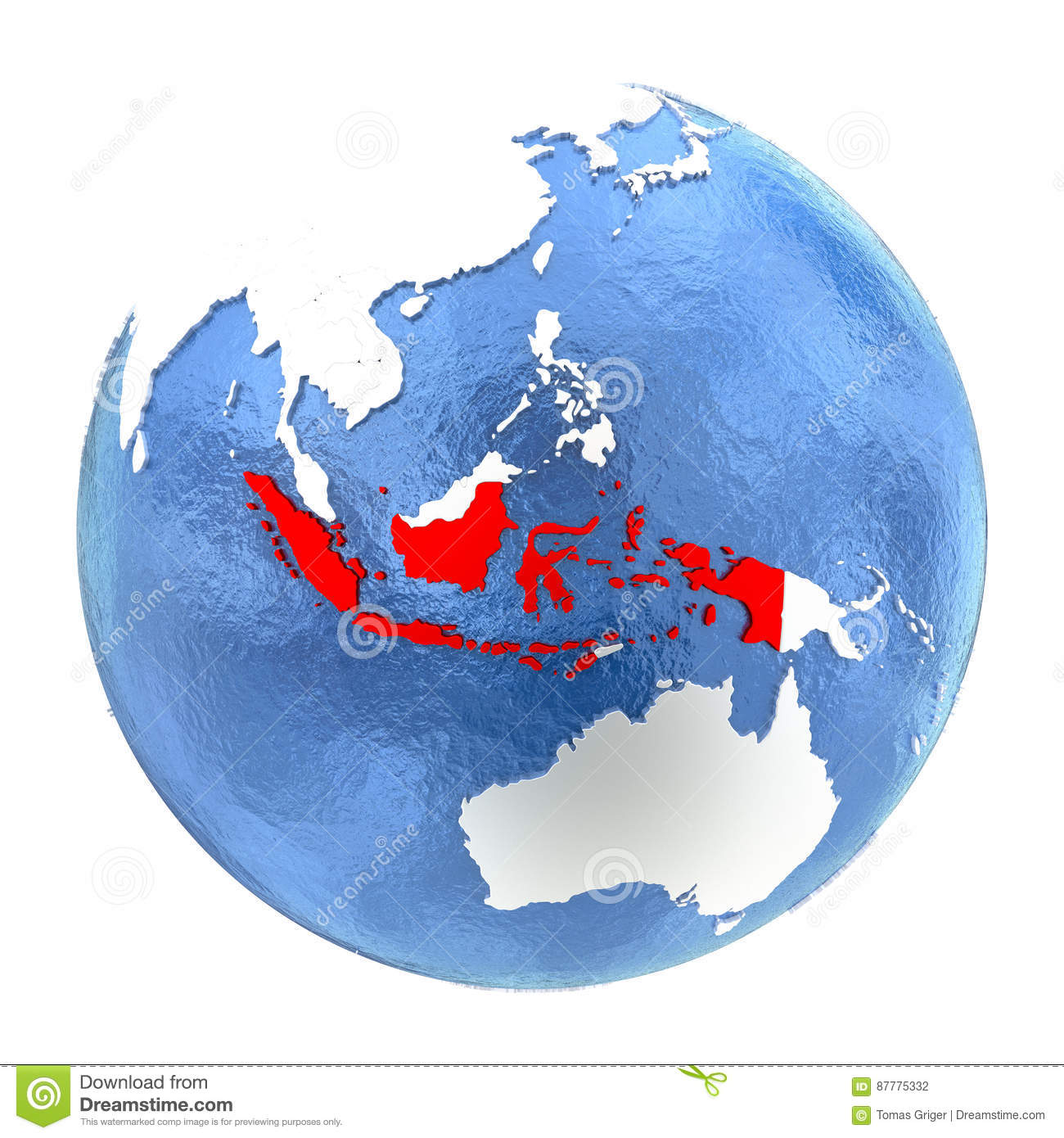 Gambar Globe Indonesia - KibrisPDR