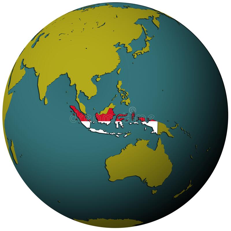 Detail Gambar Globe Indonesia Nomer 4