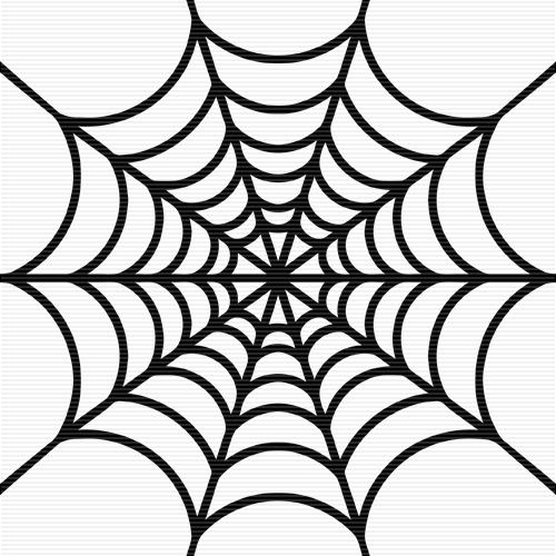 Detail Halloween Spinnennetz Scherenschnitt Nomer 3