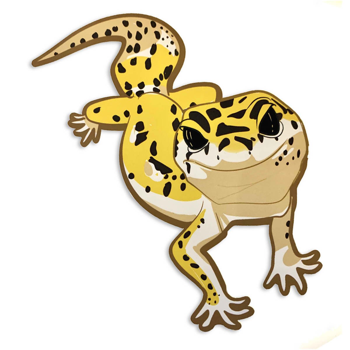 Detail Leopardgecko Zeichnen Nomer 8