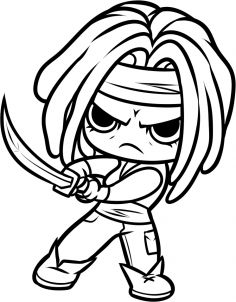Detail Chibi Walking Nomer 5