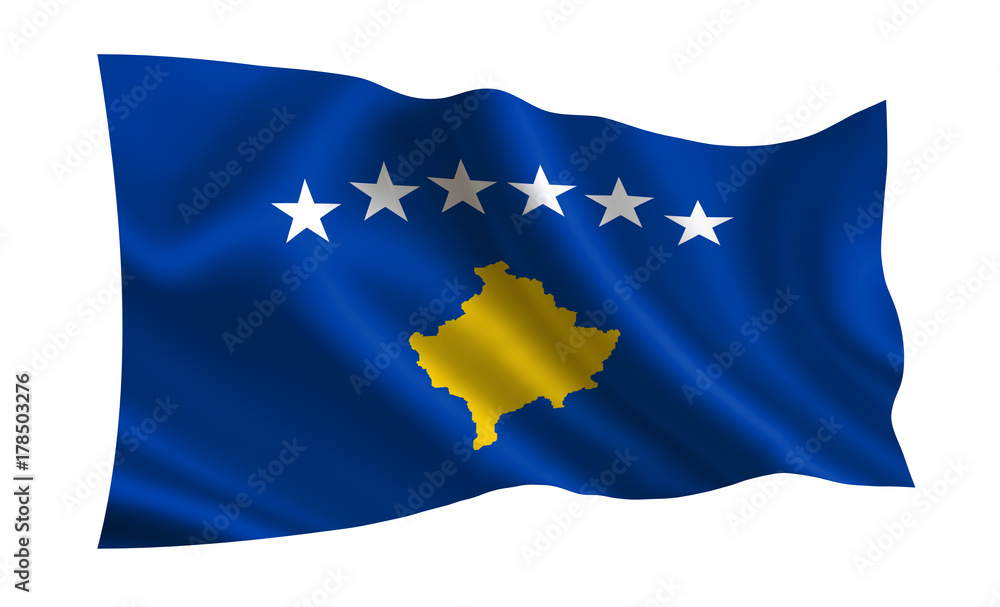 Detail Flagge Kosovo Nomer 8