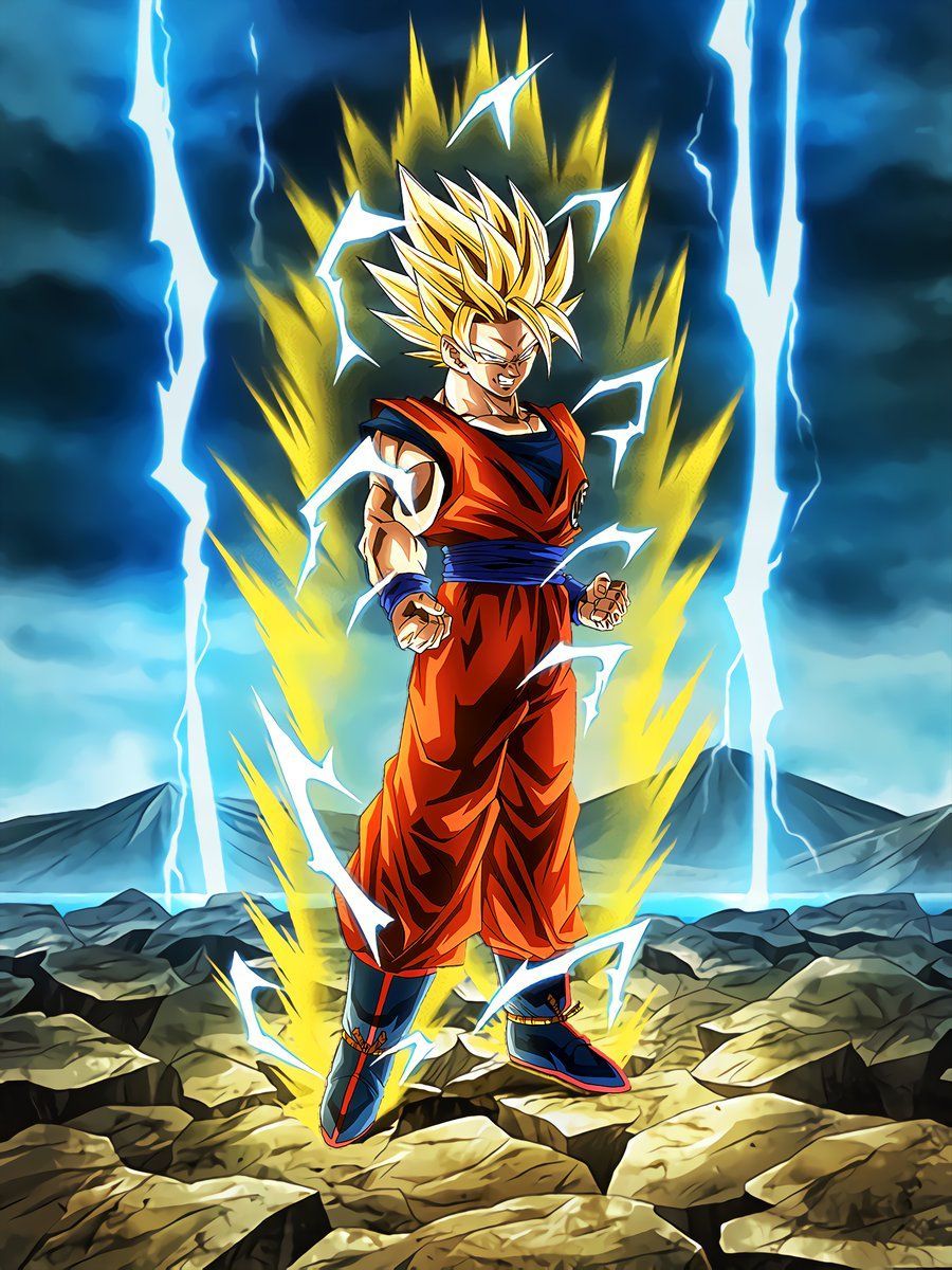 Gambar Goku Super Saiya 53d - KibrisPDR