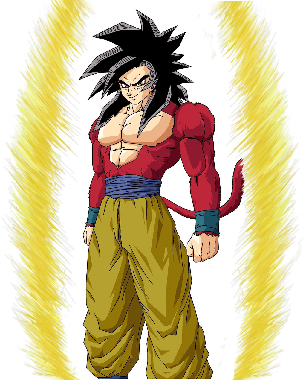 Detail Gambar Goku Super Saiya 53d Nomer 13