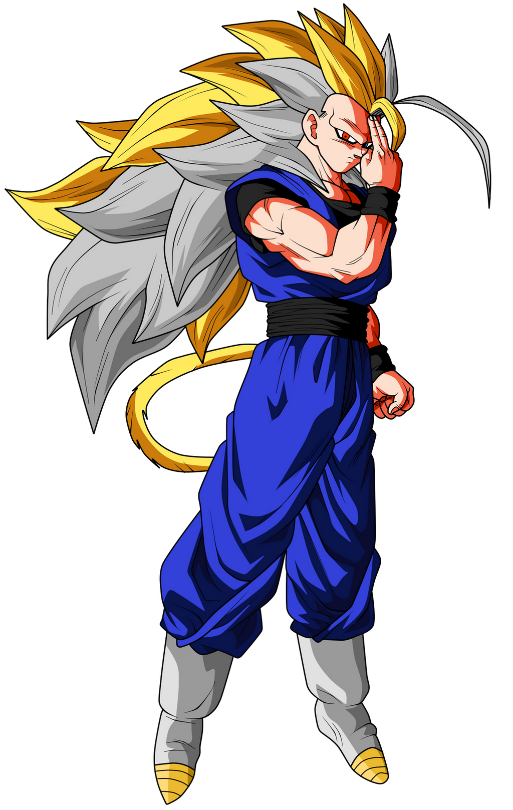 Detail Gambar Goku Super Saiyan Nomer 4