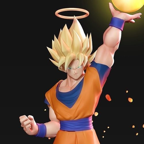 Detail Gambar Goku Super Saiyan 5 3d Nomer 42