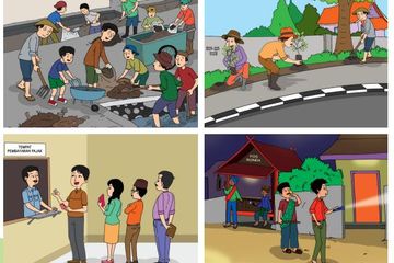 Detail Gambar Gotong Royong Di Masyarakat Kartun Nomer 52