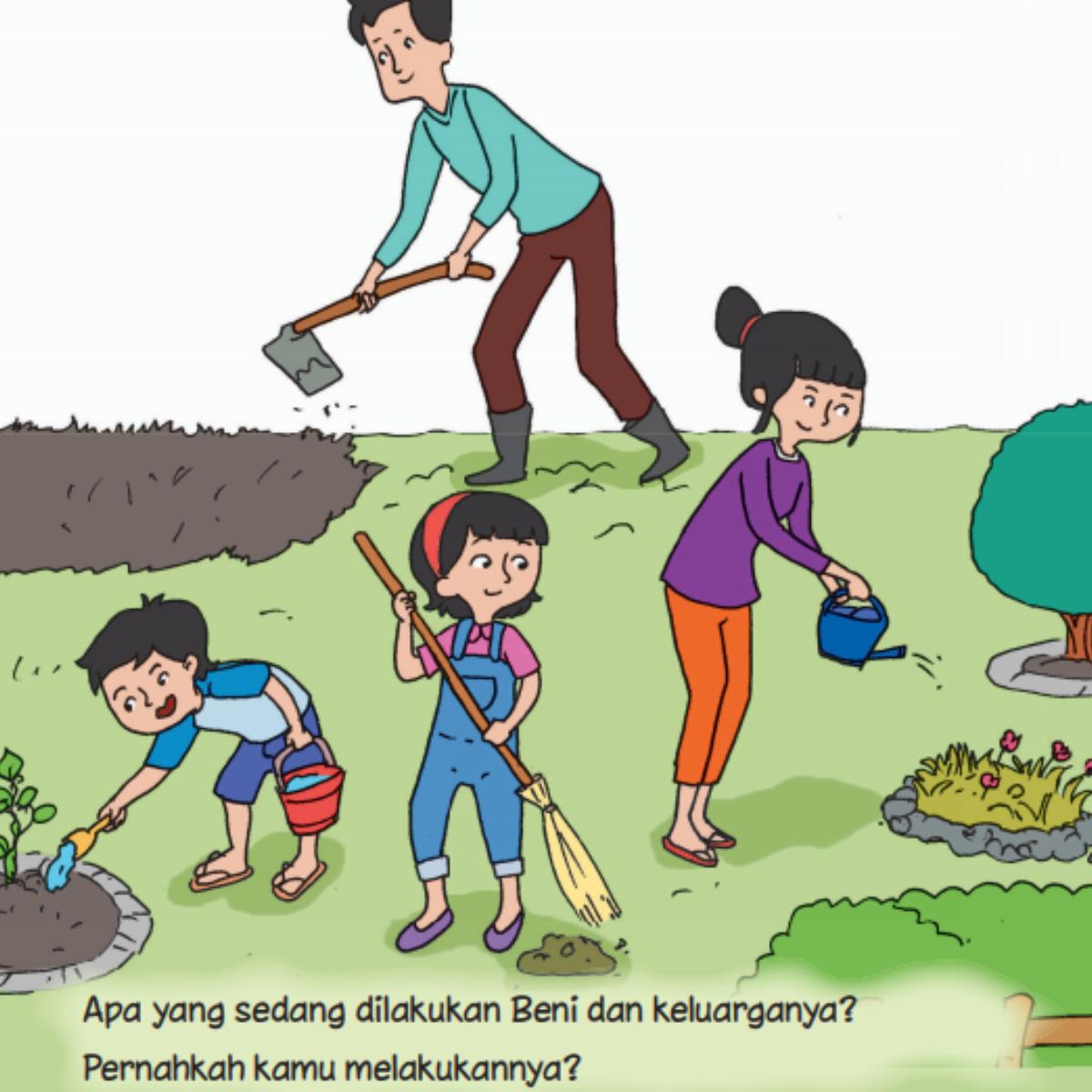 Detail Gambar Gotong Royong Di Rumah Kartun Nomer 32