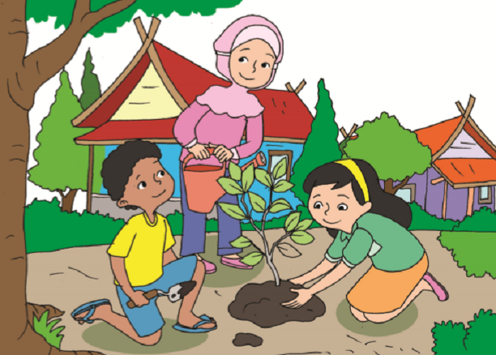 Detail Gambar Gotong Royong Di Sekolah Nomer 27