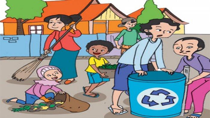 Detail Gambar Gotong Royong Di Sekolah Kartun Nomer 28